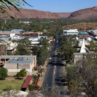 View from Anzac Hill Alice Springs