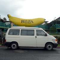 Banana Delivery Van
