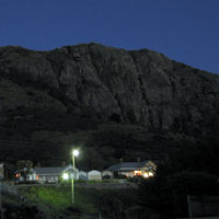 night view of the nut in Stanley