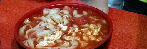 tomato soup noodles