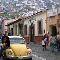 Taxco hills, Mexico