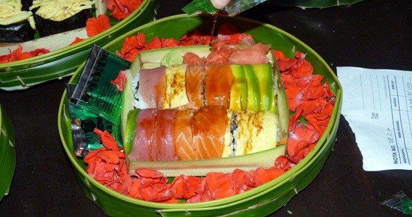 rainbow sushi
