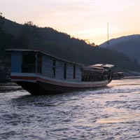 Laos Mekong slow boat