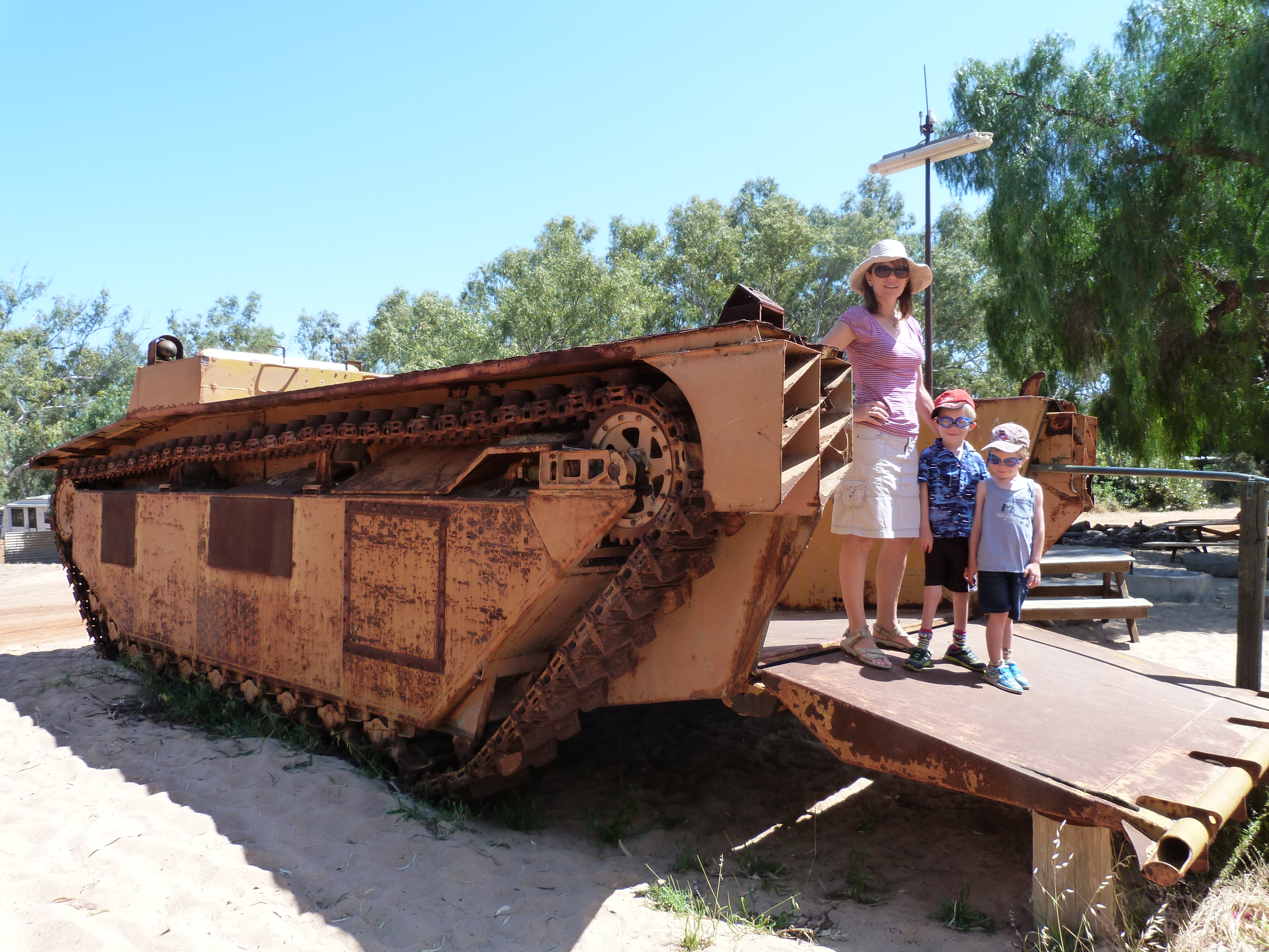 old tank at Murchison House Station, Kalbarri, Western Australia