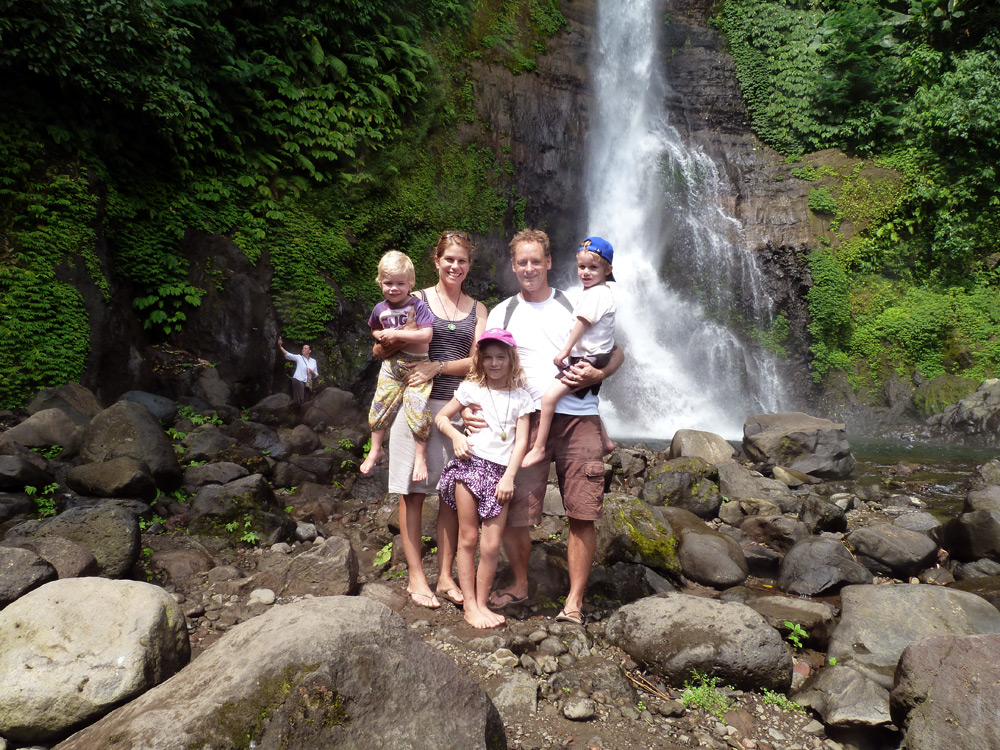 2014 Gitgit waterfall