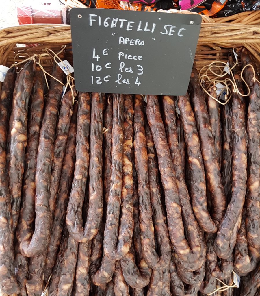 Figetteli - dried sausage made from liver