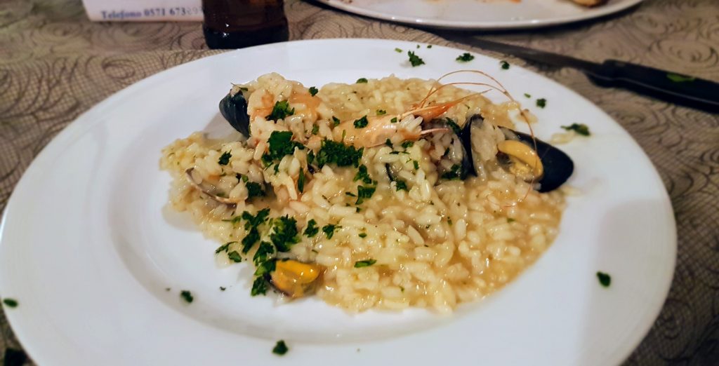 Seafood Risotto the Italian way