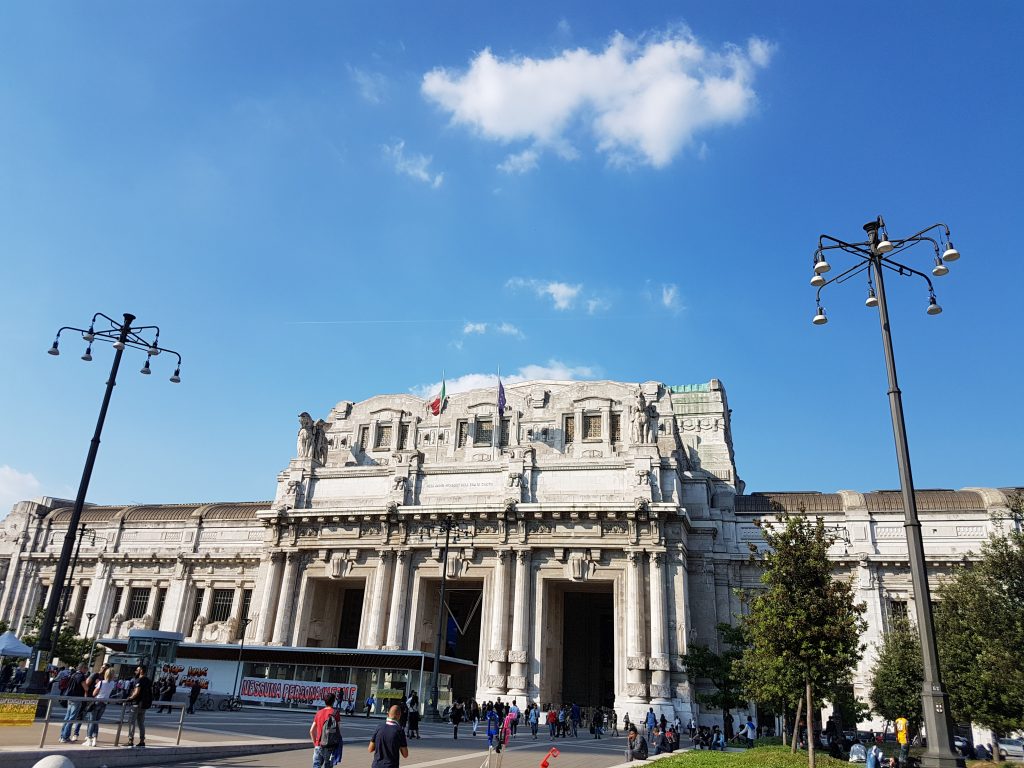 Milan central railway station