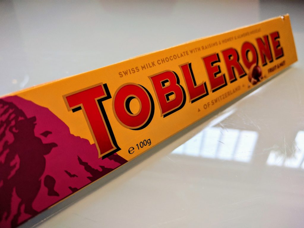 Toblerone Swiss chocolate