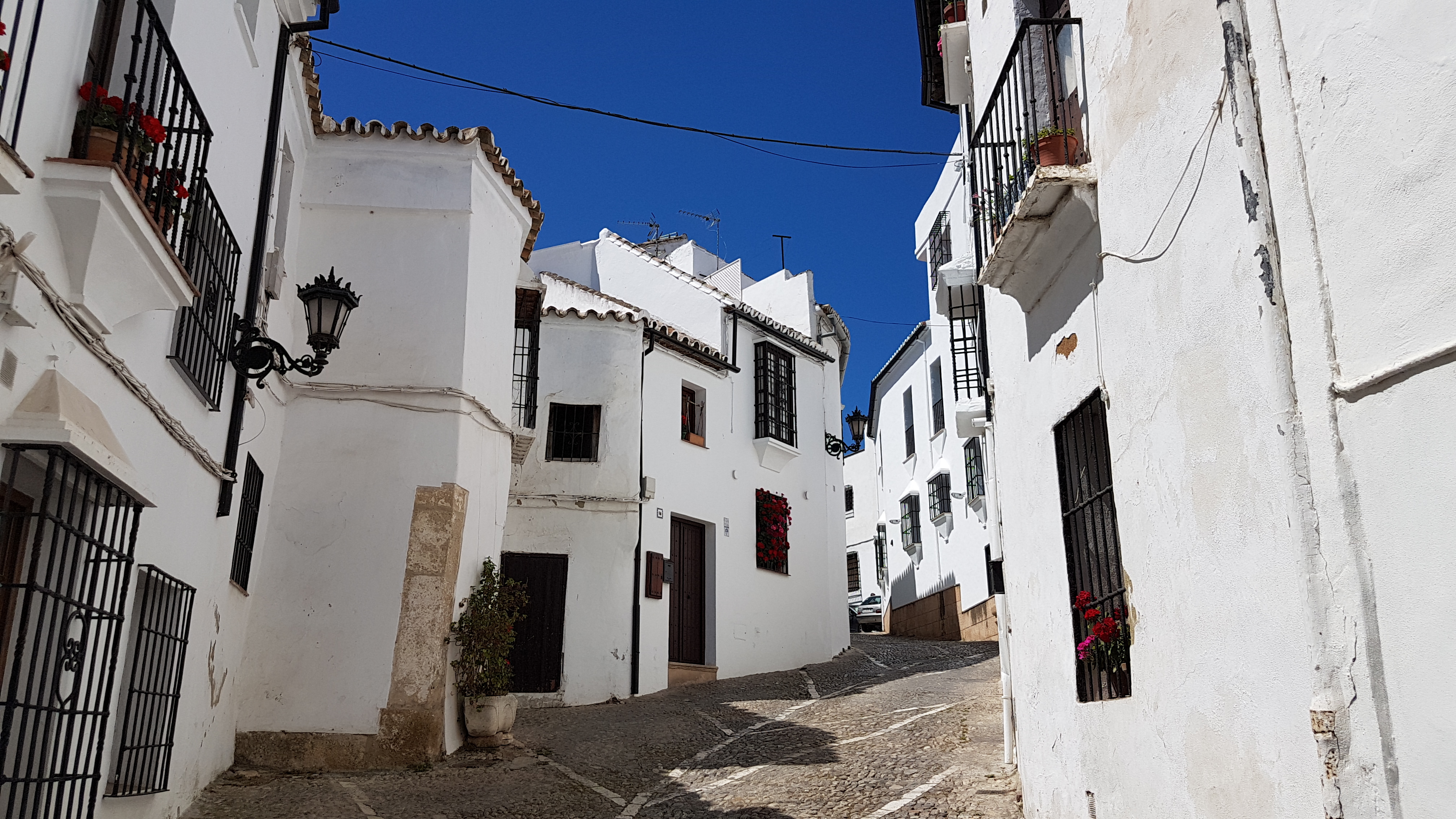 The white buildings of Ronda