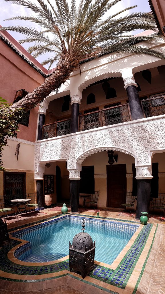 Our luxurious looking Moroccan riad