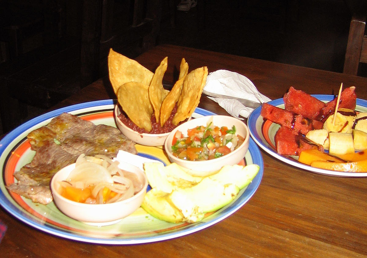 Meal in Honduras