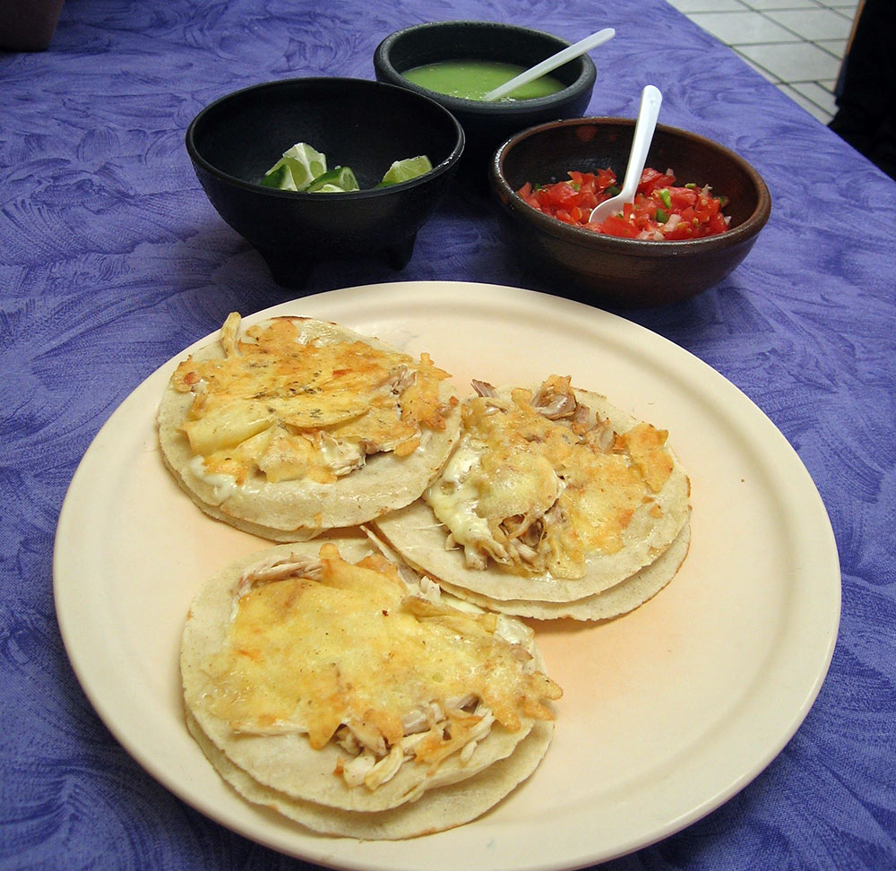 Chicken and Cheese Tacos