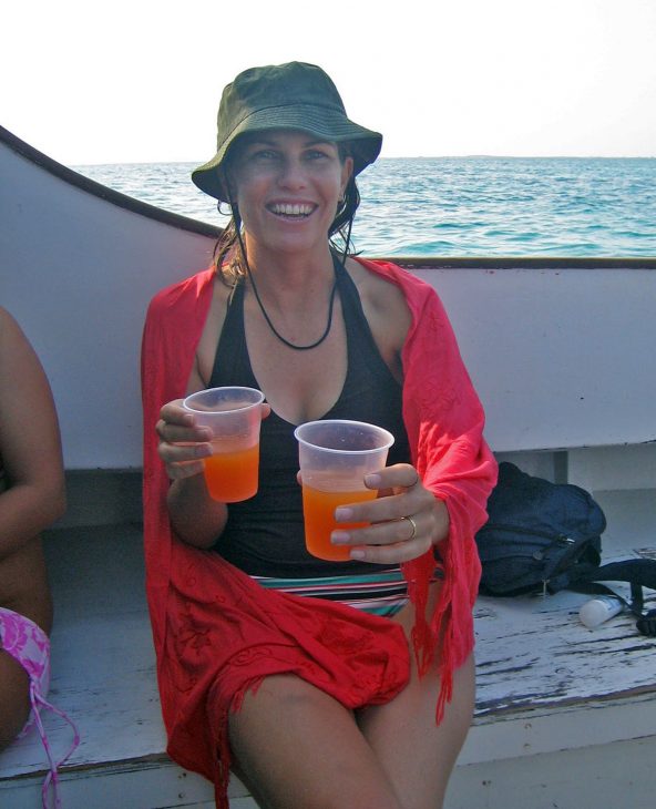 Rum on a boat