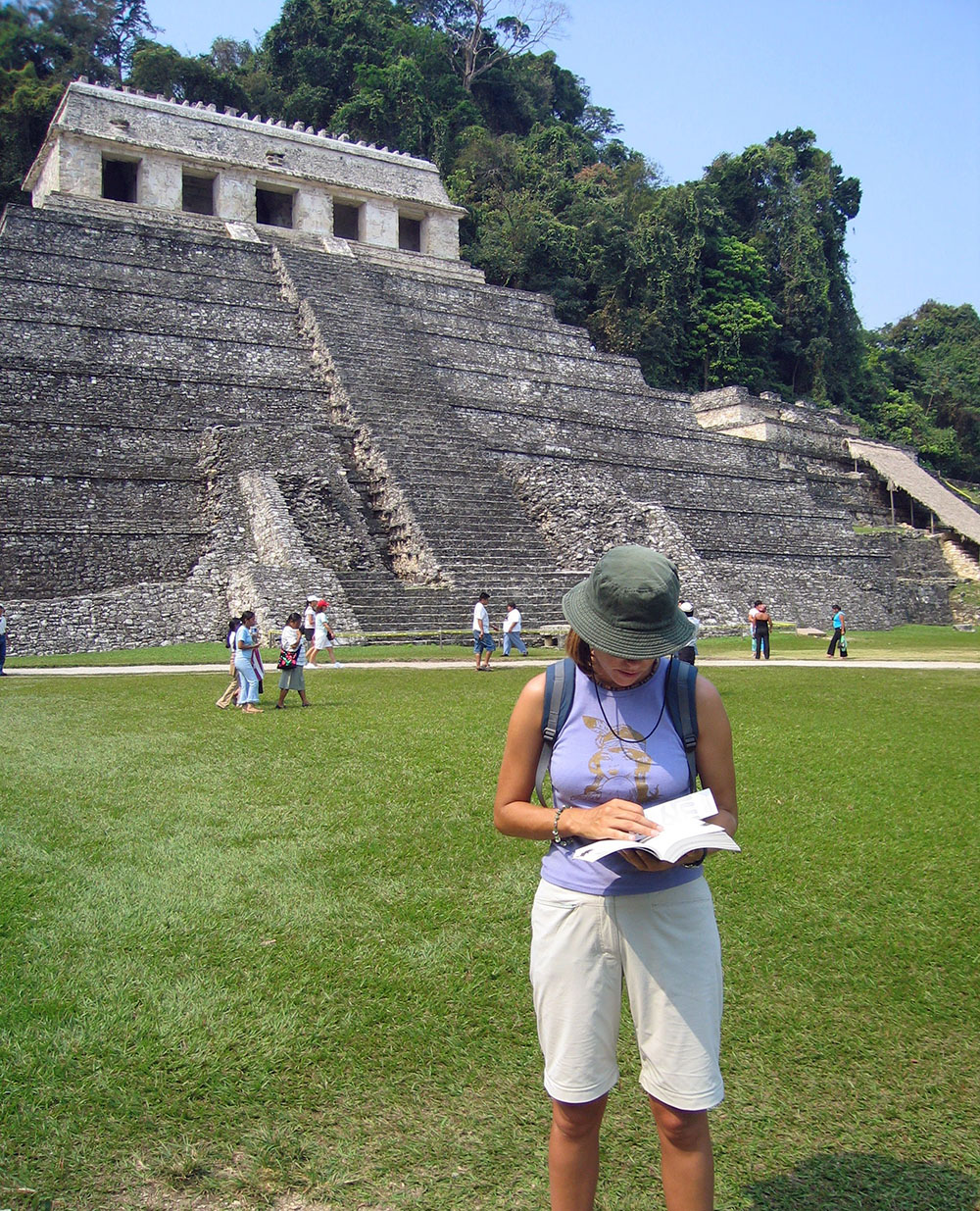 Palenque Mayan ruins in Mexico