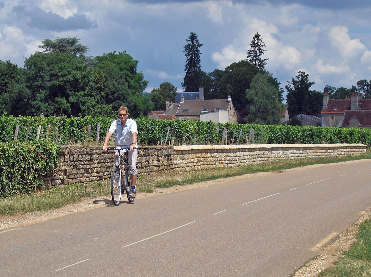Cycling in Dijon France