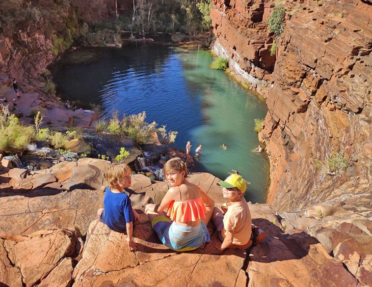 Fortescue Falls Lookout