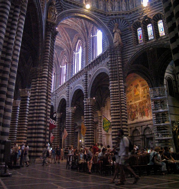 Inside Duomo di Siena